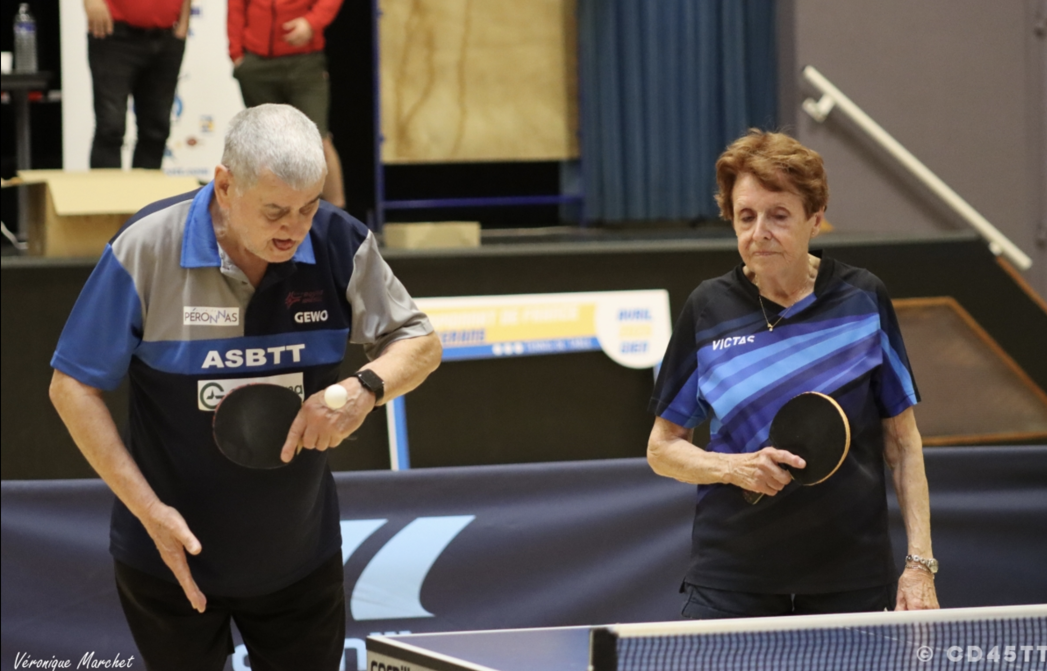 🏓 Vice-champions de France Vétérans – Robert Chaunier